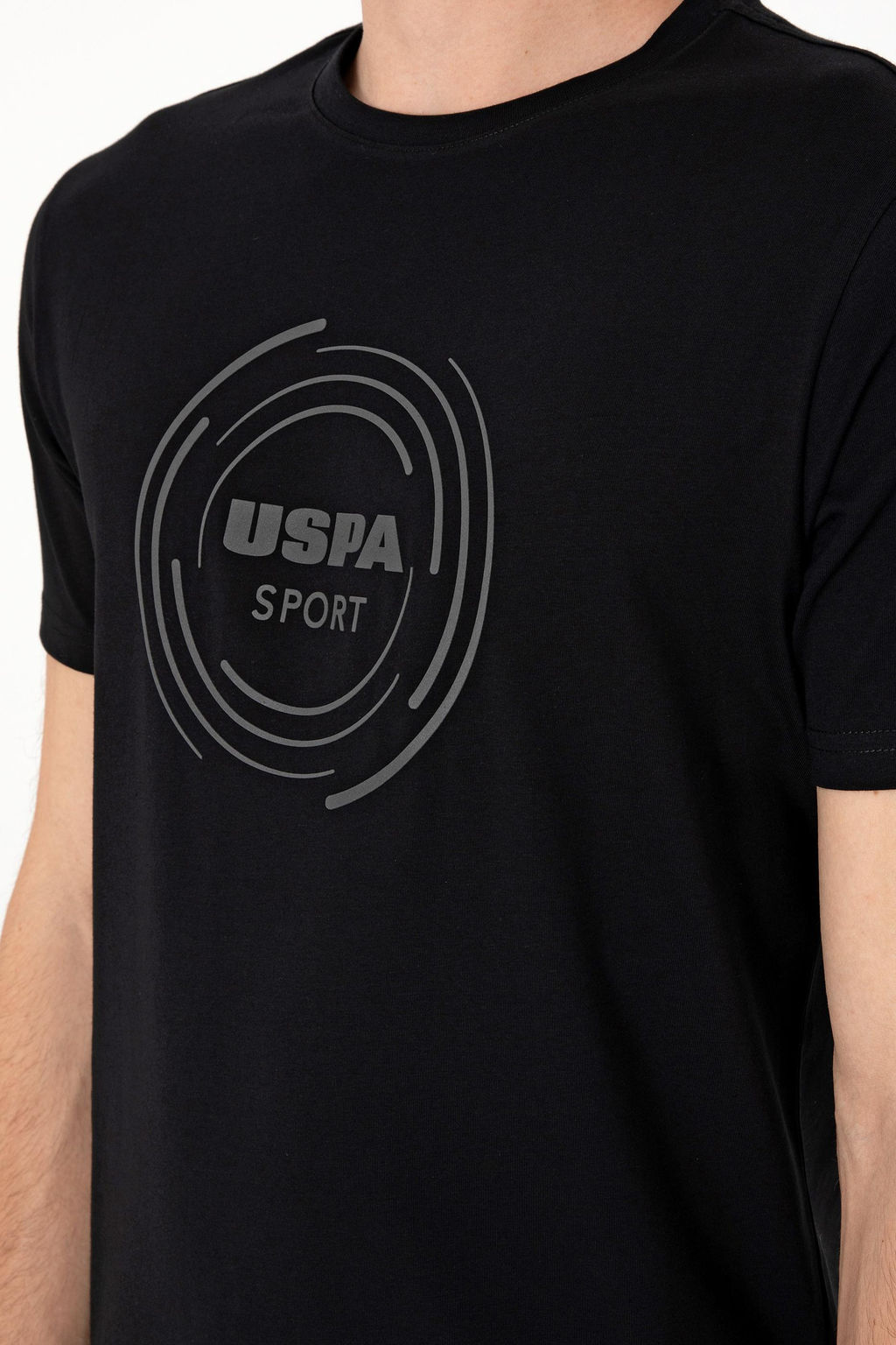 Erkek Regular Fit Bisiklet Yaka Siyah Ti__rt Sepette S_rpriz _ndirim - U.s. polo assn фото 7