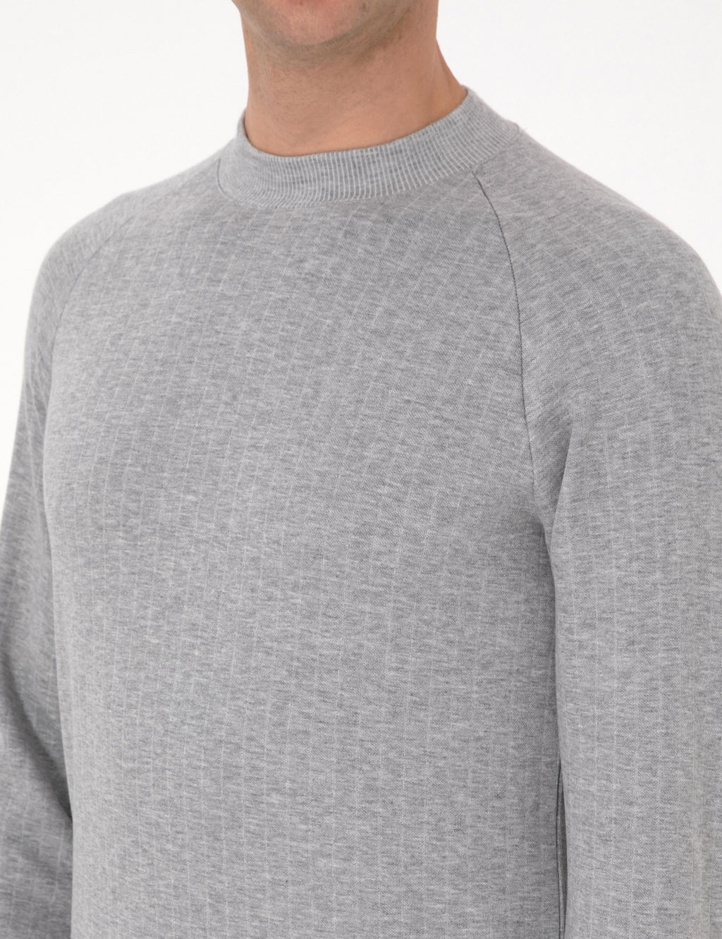 A__k Gri Melanj Regular Fit Sweatshirt - Pierre cardin фото 7