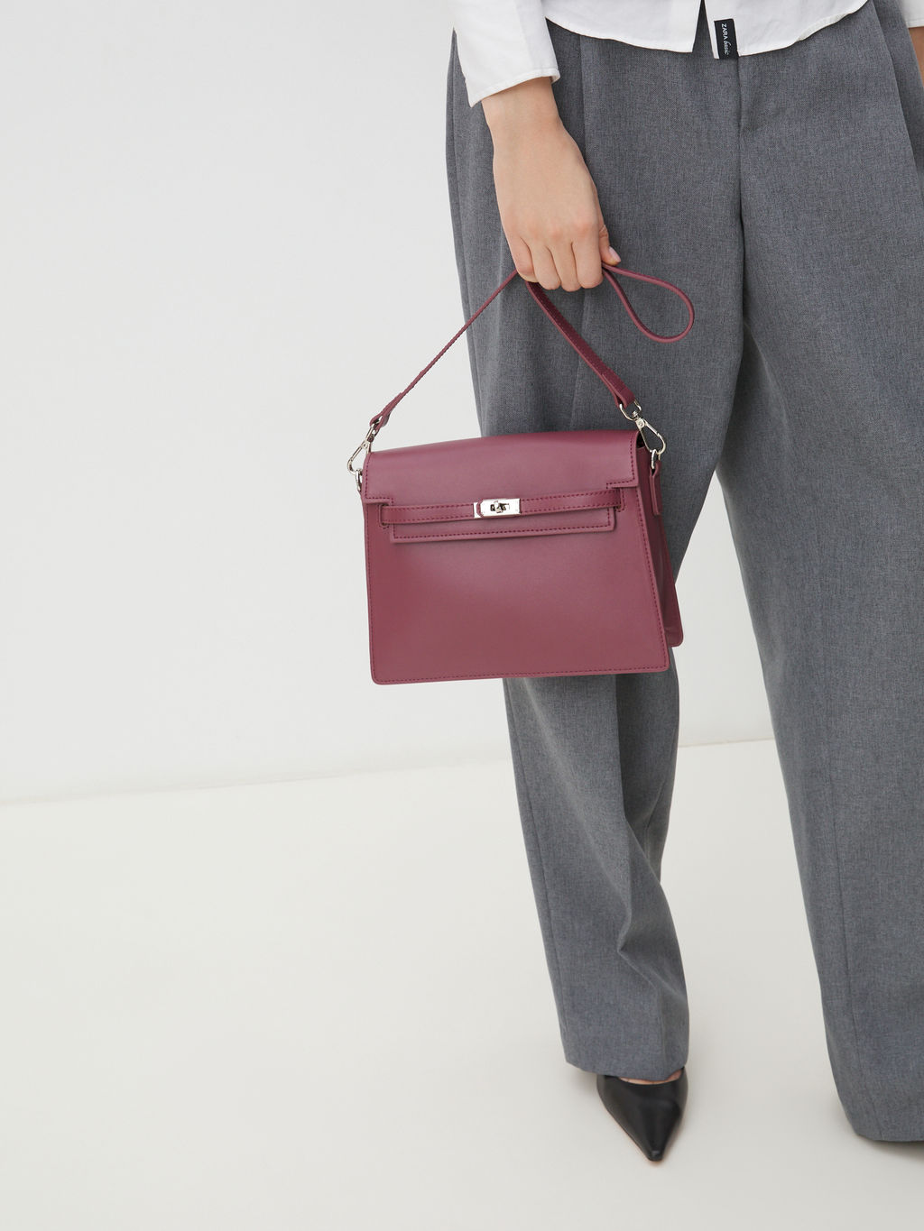 Женская сумка на плечо TENDANCE Артикул 4518069, бордовый  фото 5