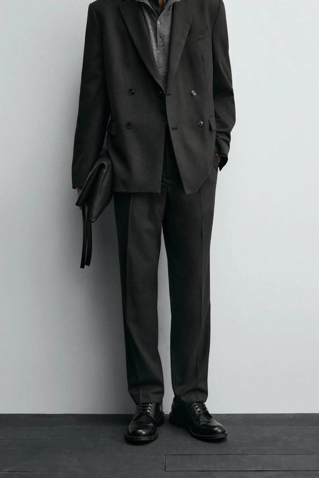 SLIM FIT SUIT TROUSERS - Zara фото 2