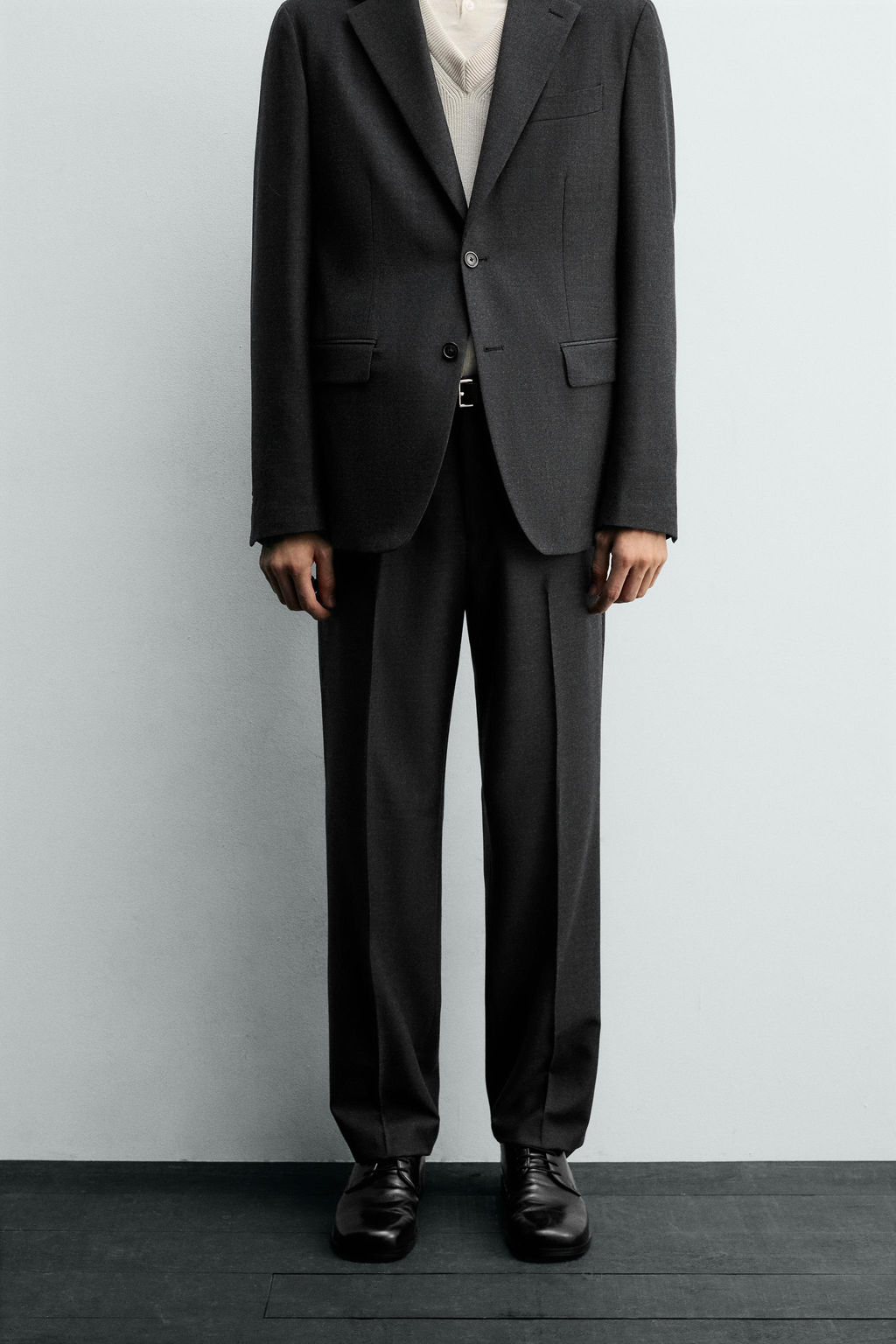 WOOL SUIT TROUSERS - Zara фото 2