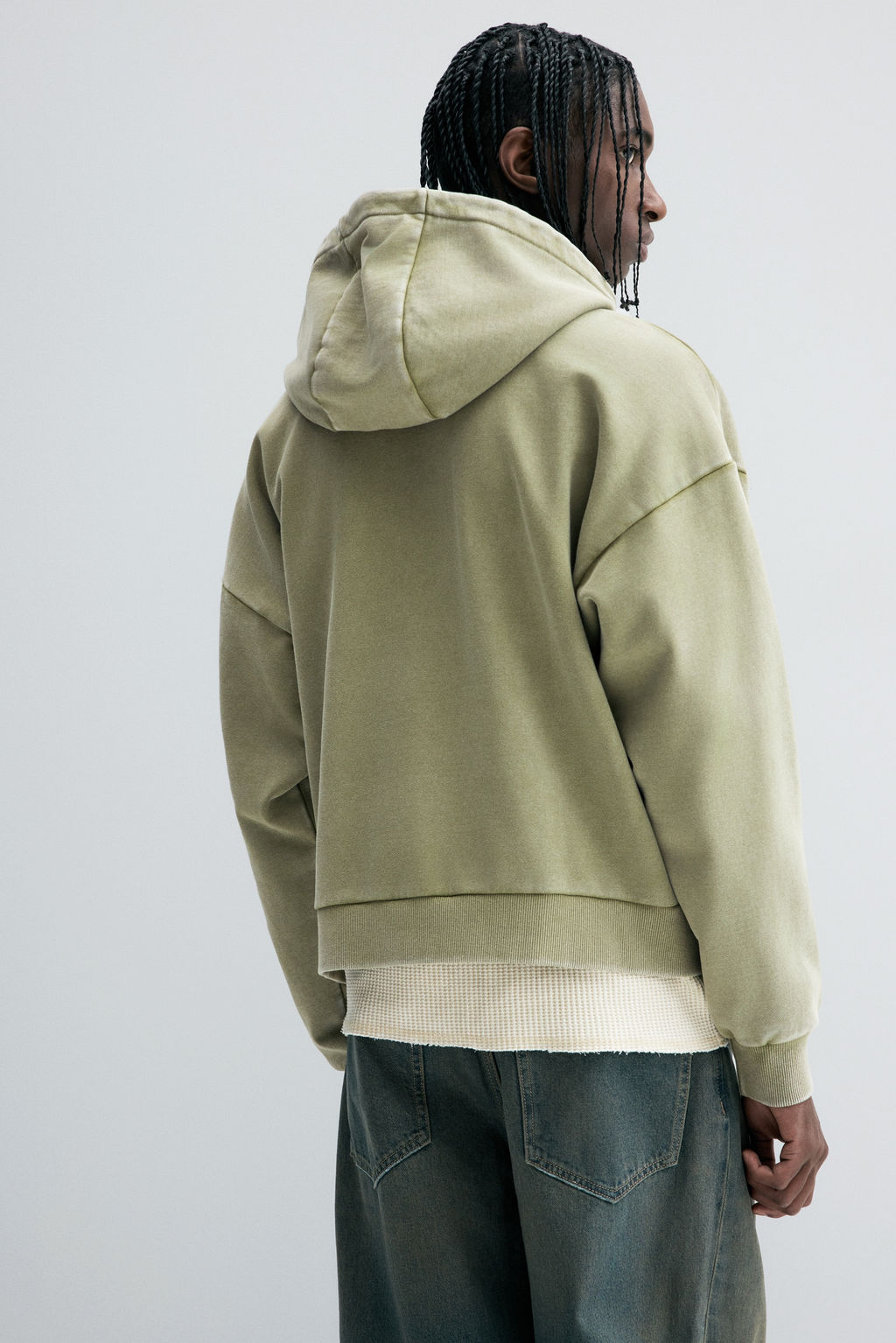 Sudadera con capucha y estampado Oversized Fit - H&m фото 9