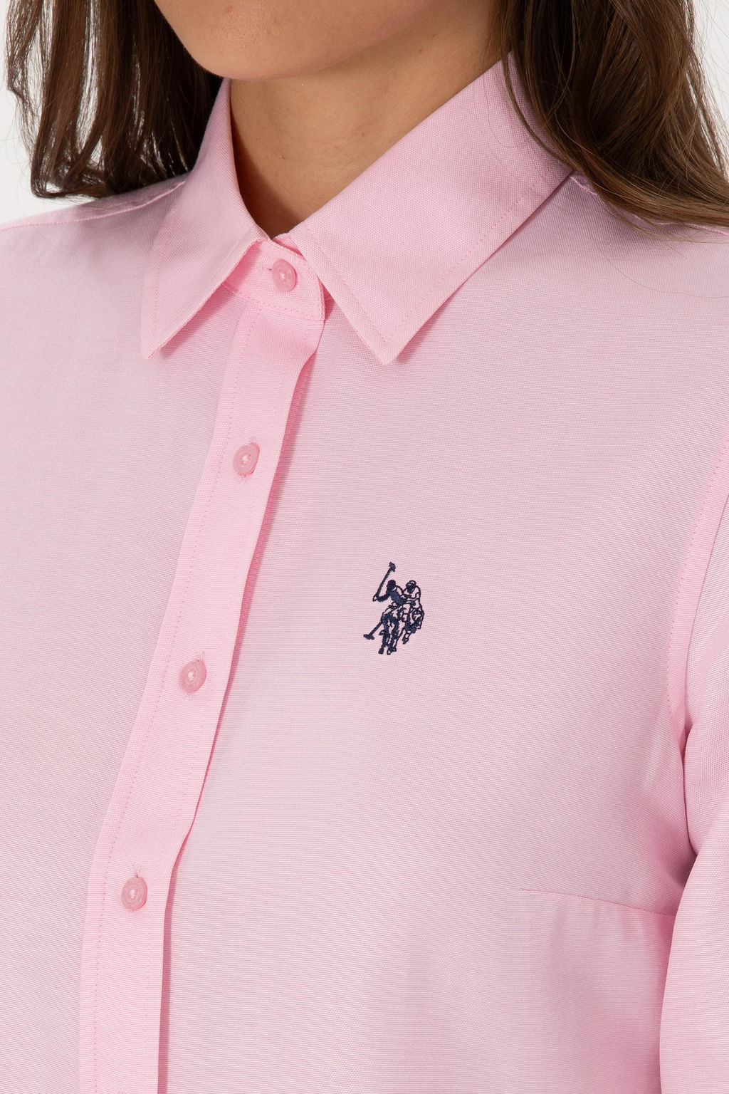 Kad_n Pembe Uzun Kollu Basic G_mlek Sepette S_rpriz _ndirim - U.s. polo assn фото 7