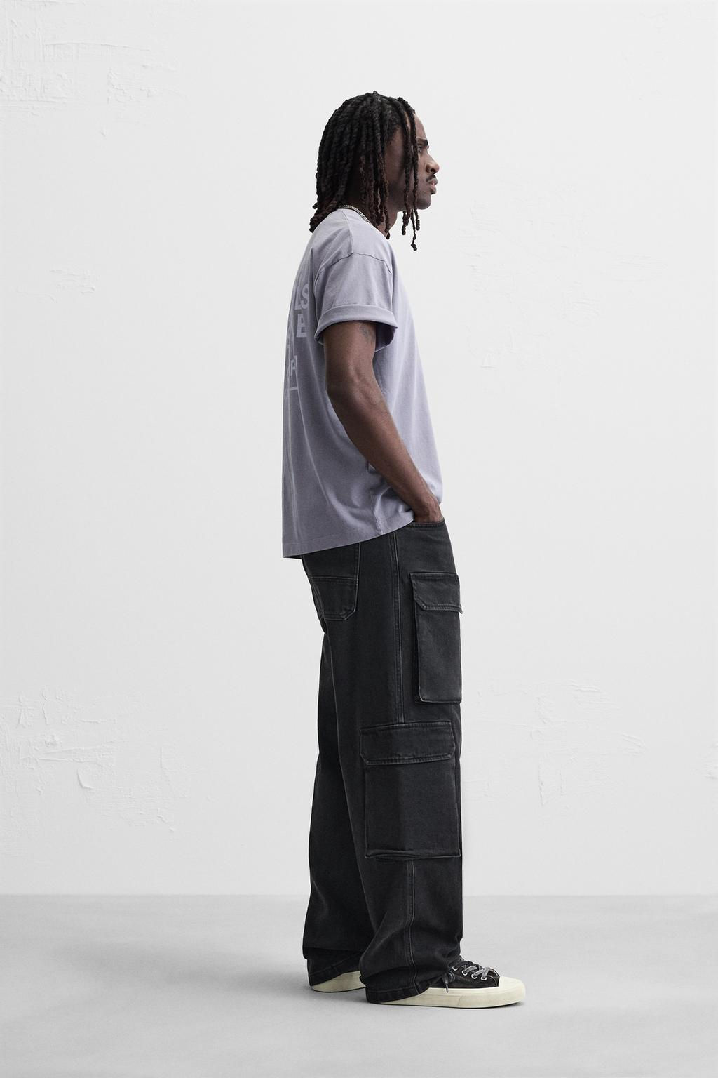 COMBINED PRINT T-SHIRT - Zara фото 4