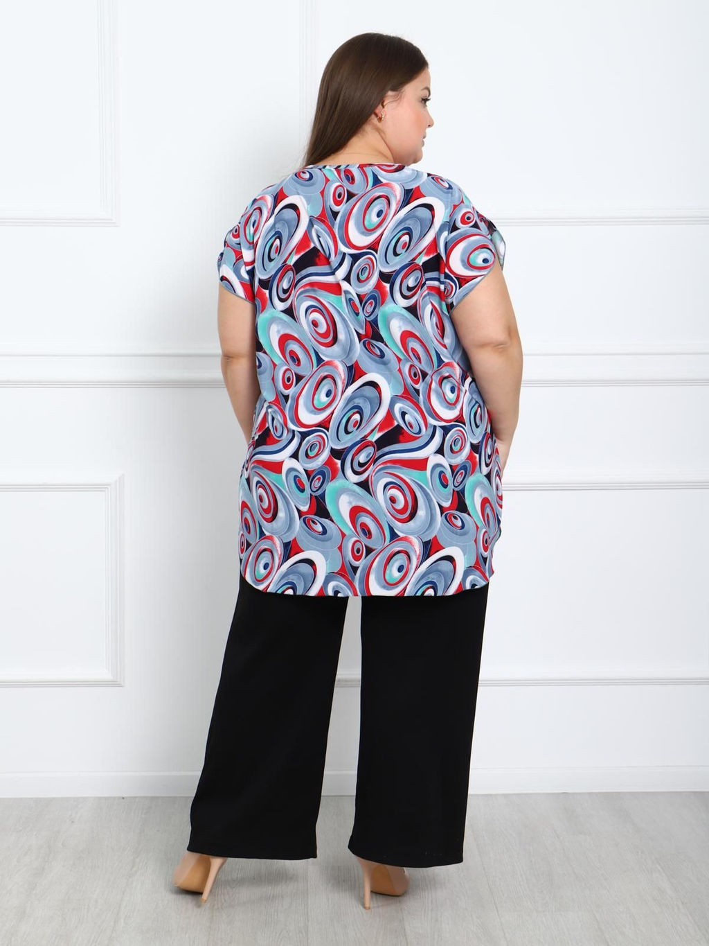 IV-CAPRIZ Мэлон - туника голубой