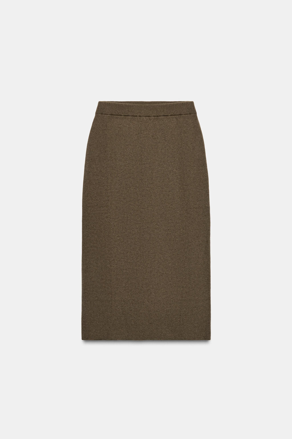 STRAIGHT WOOL MIDI SKIRT - Zara фото 2