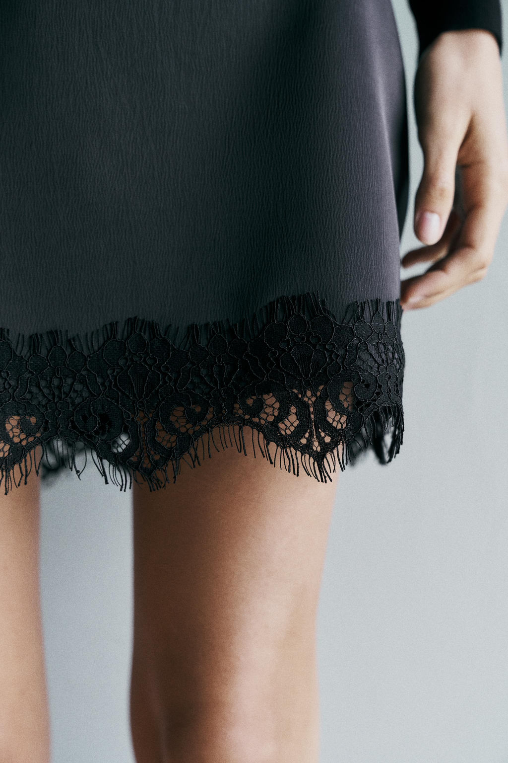 SKORT WITH LACE HEM - Zara фото 11