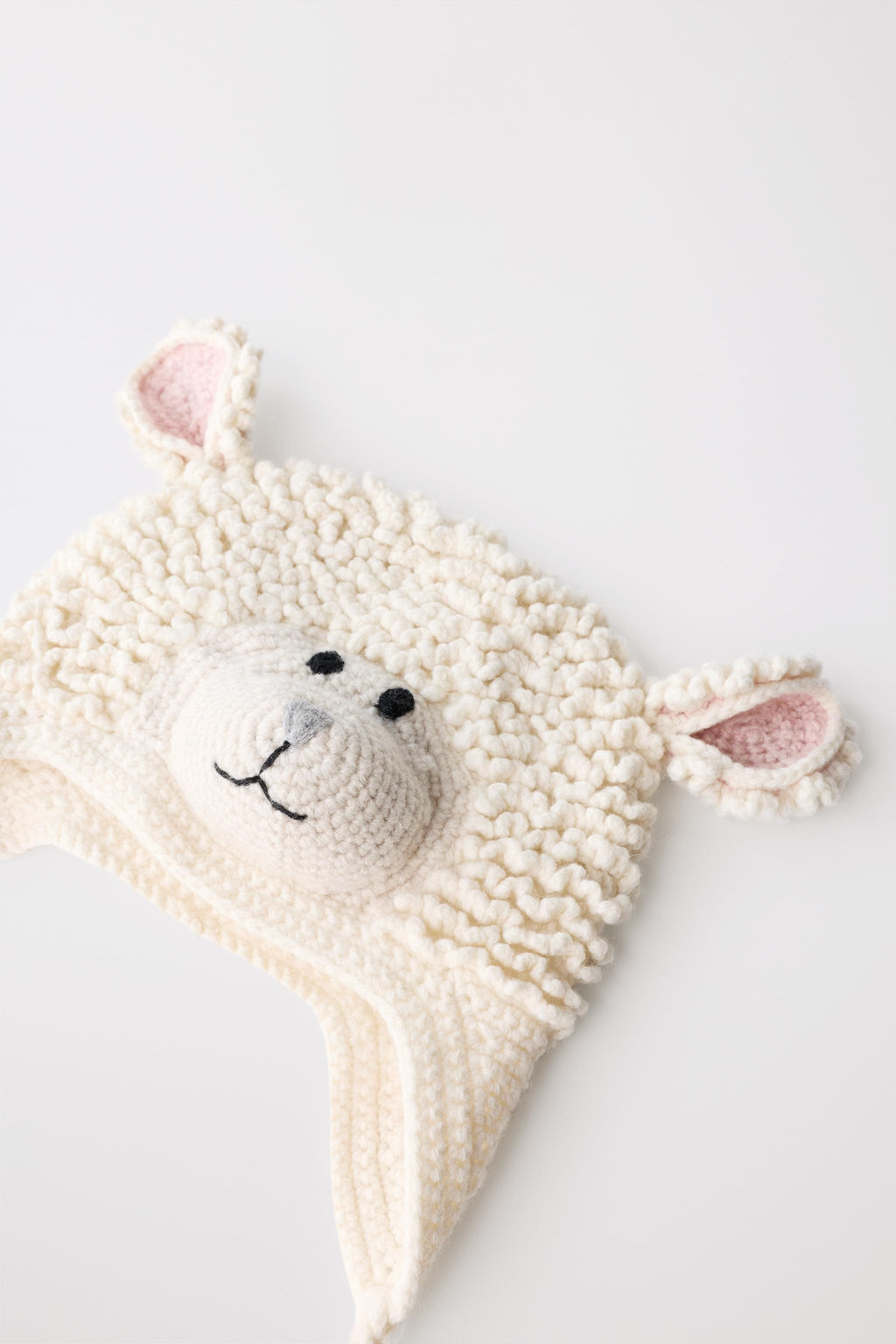 100% WOOL SHEEP HAT LIMITED EDITION - Zara фото 13