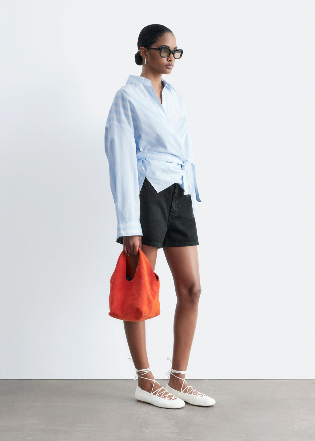 Pantalones cortos vaqueros relaxed fit - H&m фото 4
