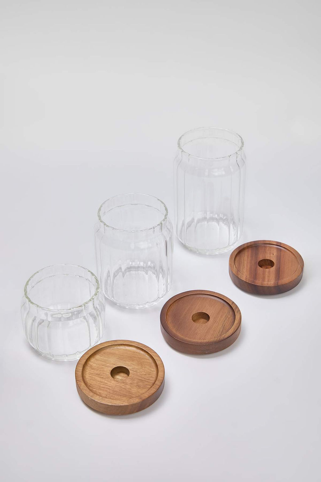 3lu Akasya Kapakl? Cam Kavanoz - Erzak/Bakliyat Saklama Kab? Seti TPHAW26SKB00003 - Trendyolmilla фото 4