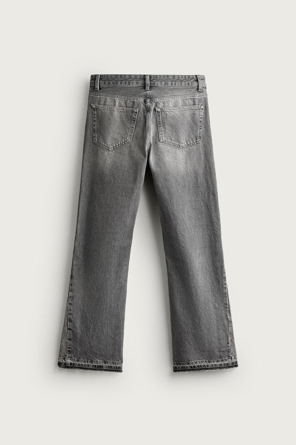 JEANS FLARE FIT / Gris - Zara фото 12