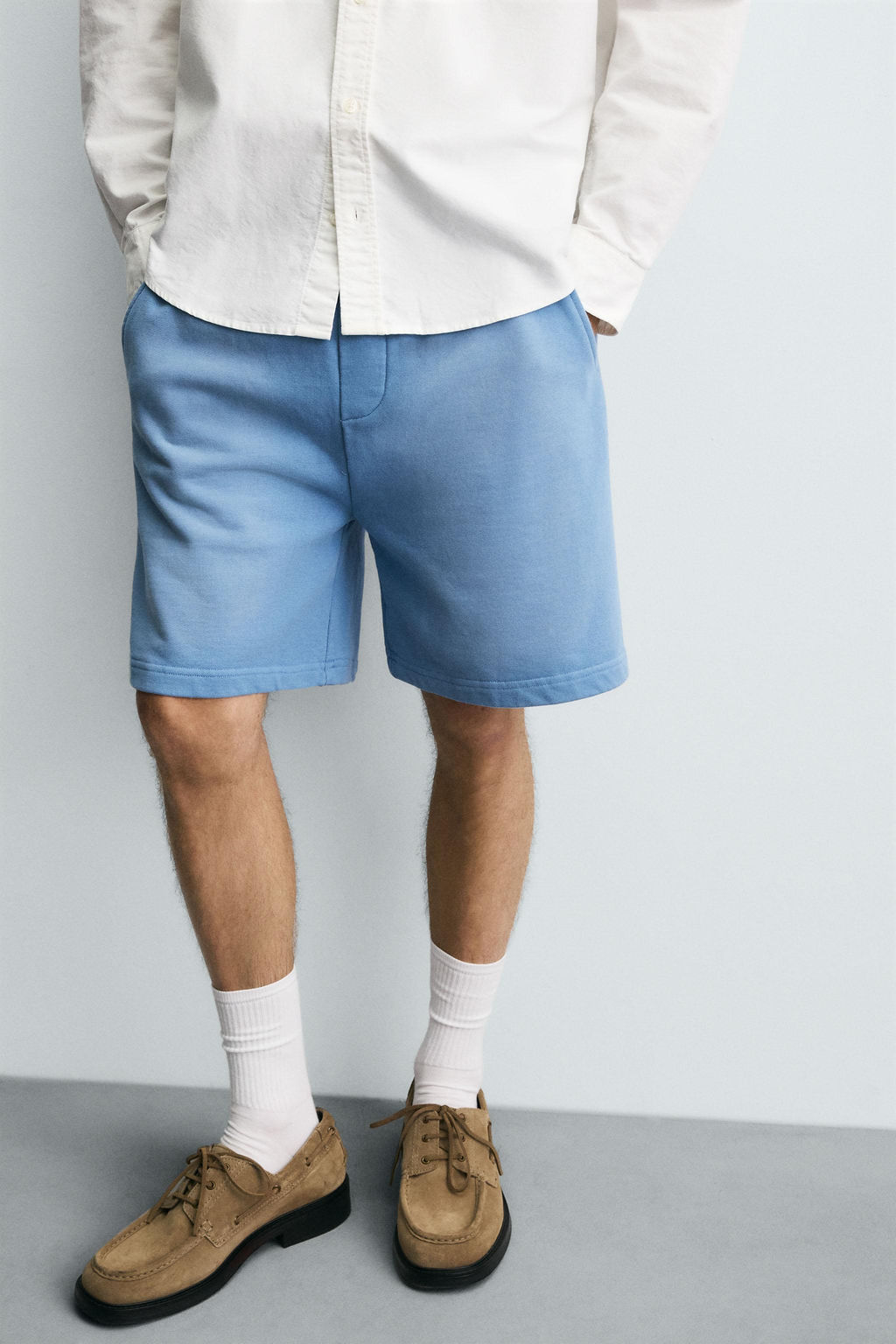 SPRAY WASHED BERMUDA SHORTS - Zara фото 5
