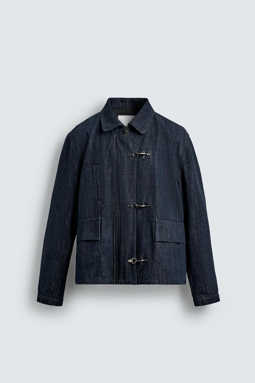 TOGGLE DENIM JACKET - Zara фото 6