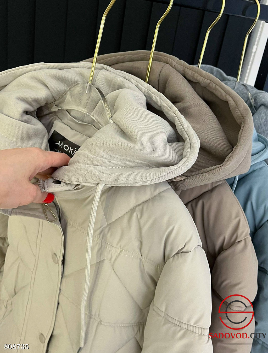 куртка осенняя женская удлиненная - Bruno фото 3