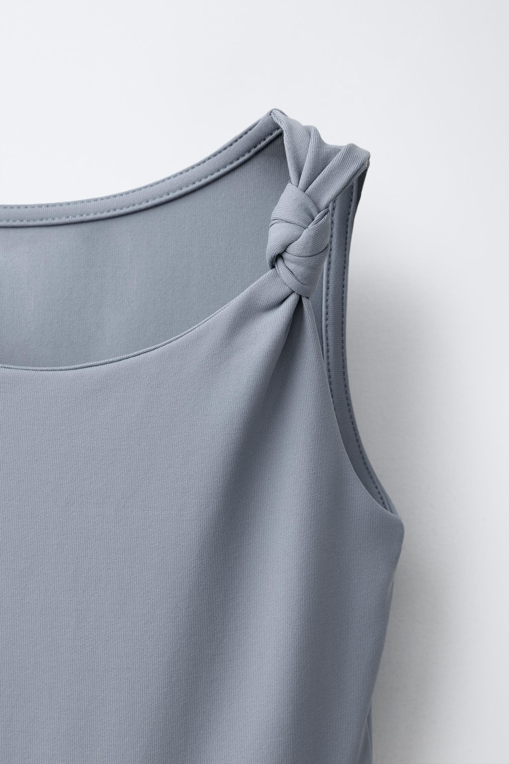 BODY POLIAMIDA NUDO / Azul - Zara фото 4