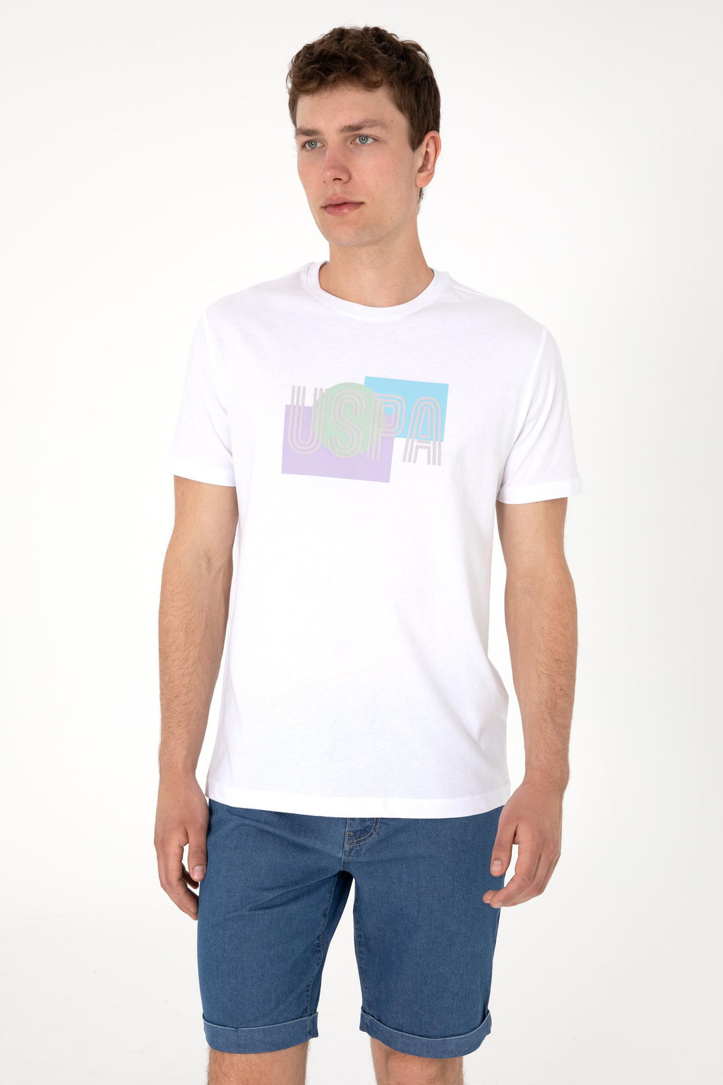 Erkek Beyaz Ti__rt Sepette S_rpriz _ndirim - U.s. polo assn фото 3