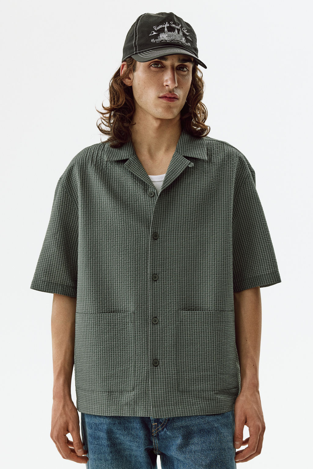 Camisa resort de manga corta Relaxed Fit - H&m фото 2