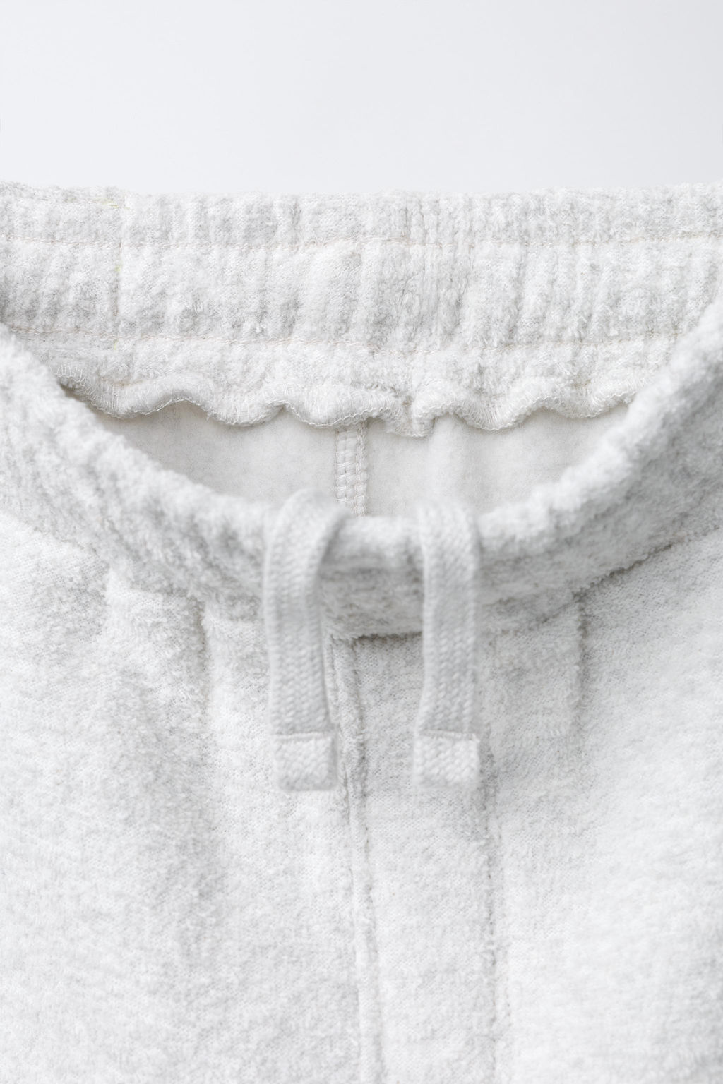 TEXTURED POLO SHIRT AND WIDE-LEG TROUSERS SET - Zara фото 7