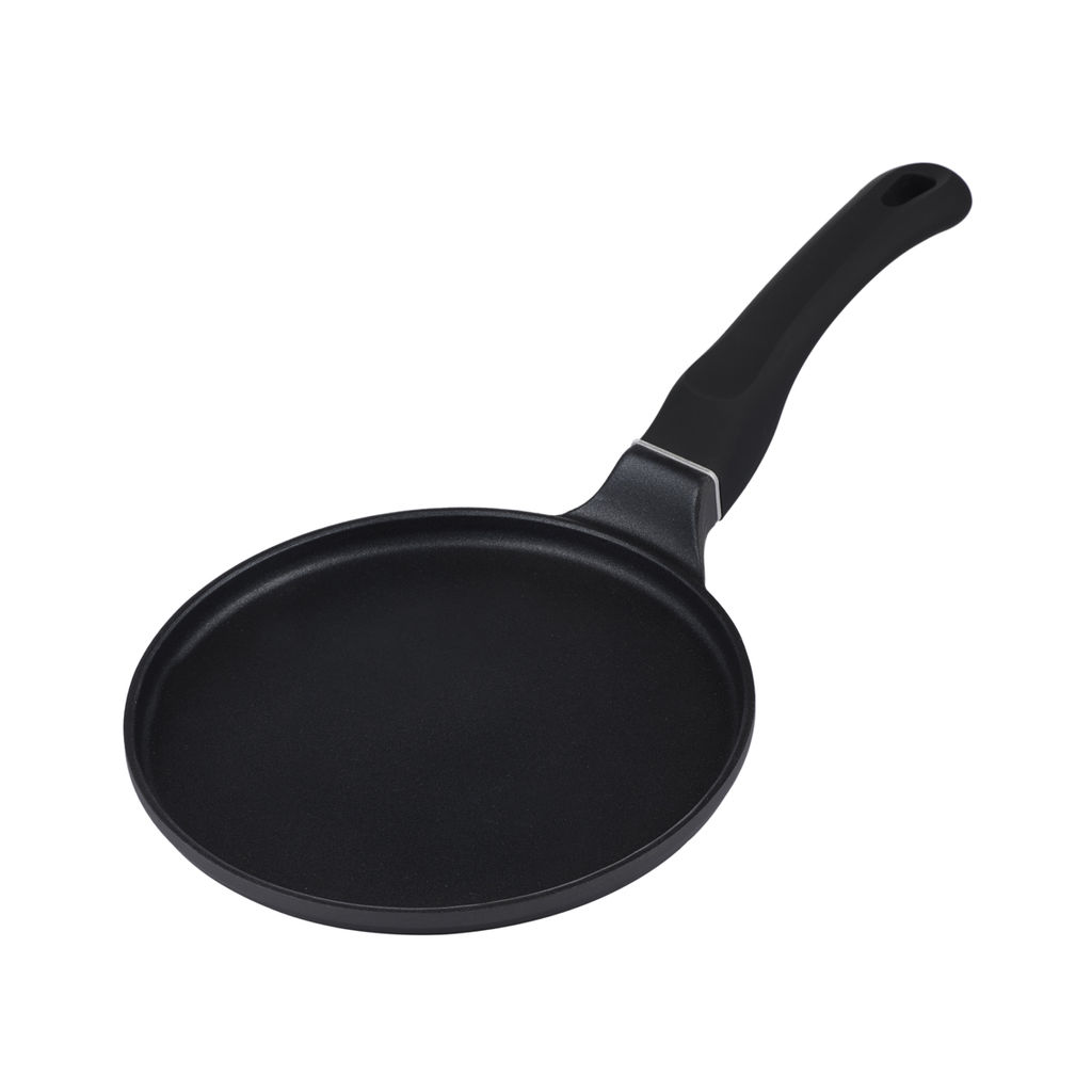 1596 GIPFEL Сковорода блинная TOWER 20х1,2 см из литого алюминия с трехслойным антипригарным покрытием и индукционным дном. Толщина: 3,8мм. Материал ручки: soft touch  фото 3