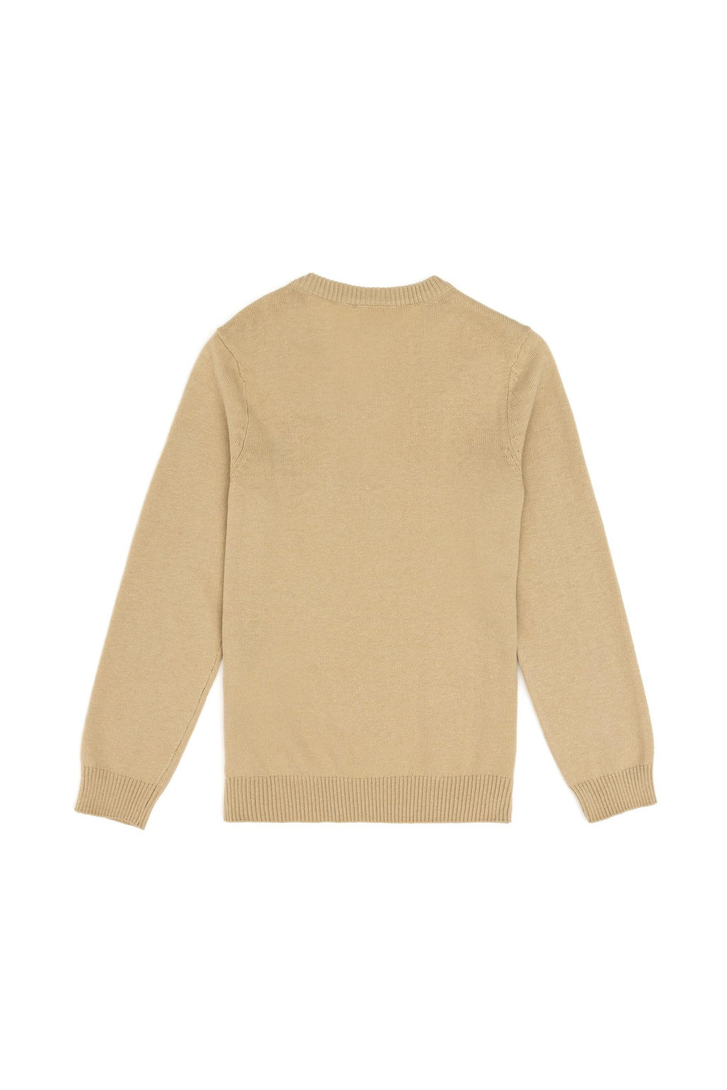 Базовый свитер светло-хаки для мальчика Неожиданная скидка в корзине - U.s. polo assn фото 3