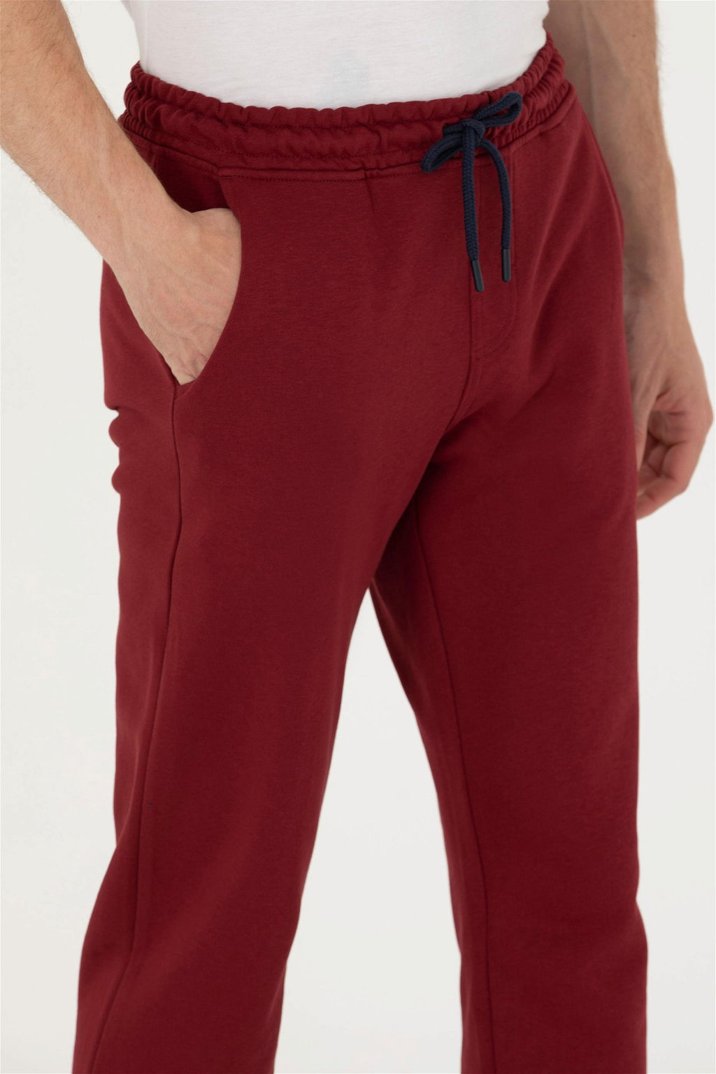 Мужские бордовые спортивные штаны Неожиданная скидка в корзине - U.s. polo assn фото 5