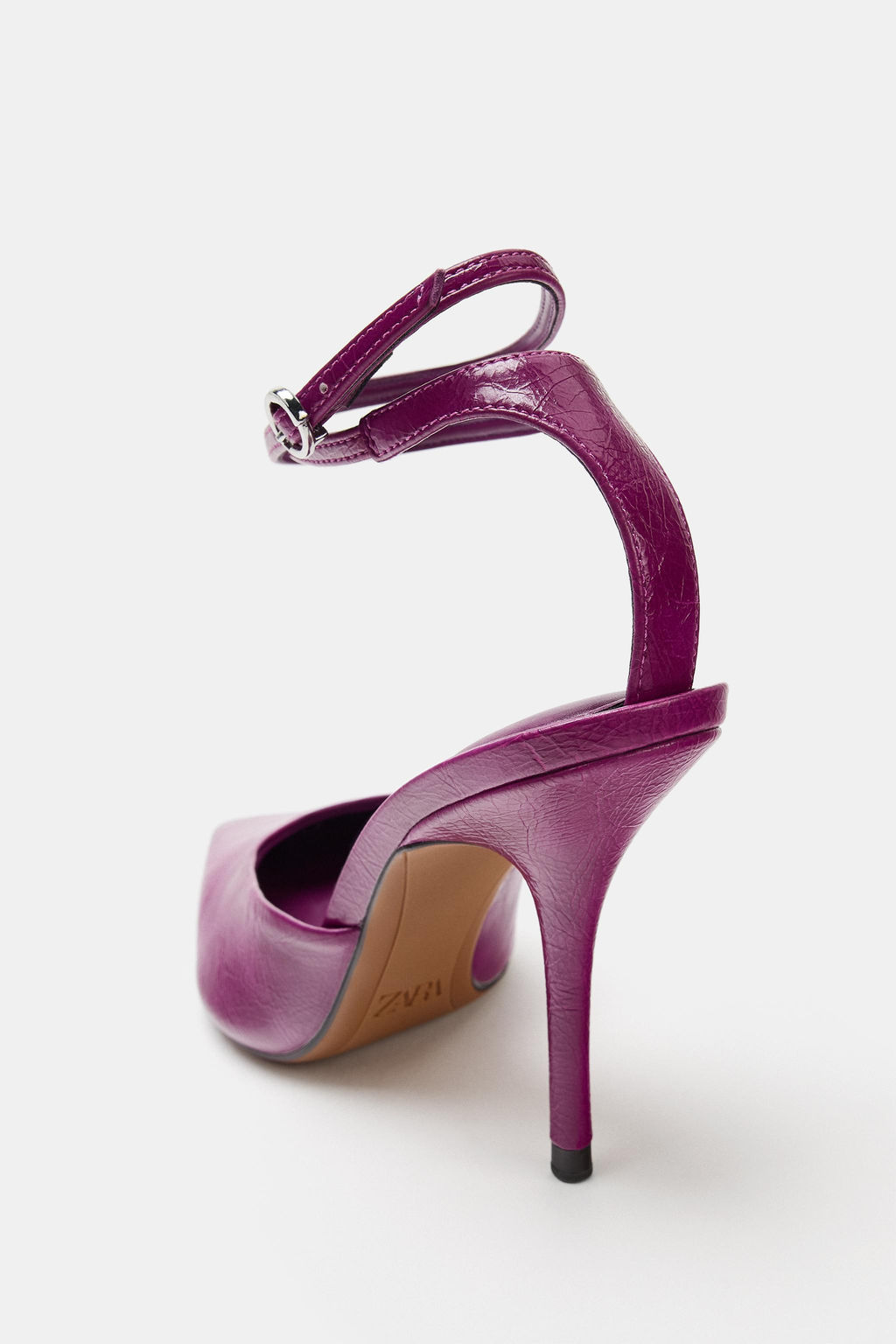 ZAPATO DESTALONADO PULSERA / Morado - Zara фото 5