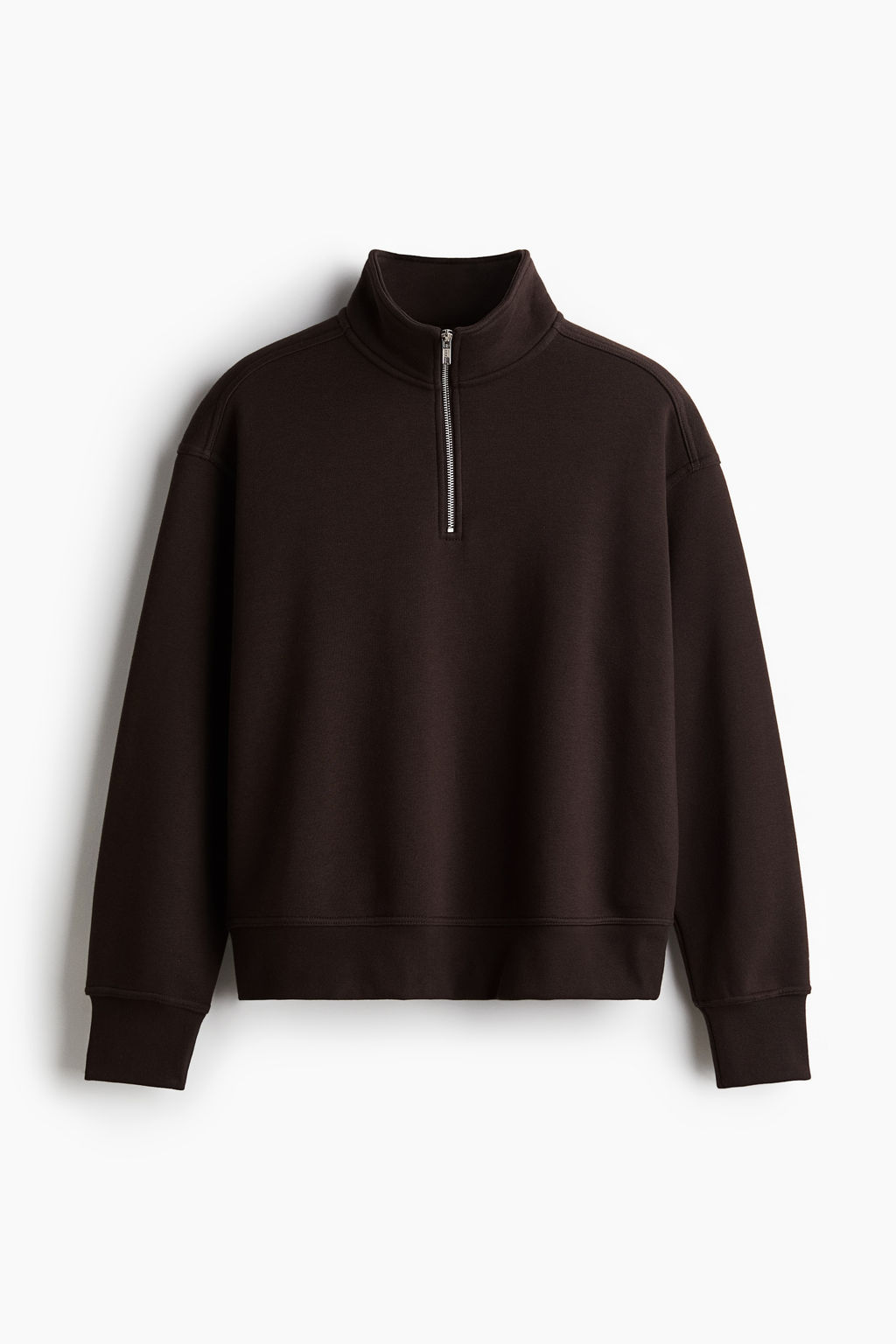 Sudadera con media cremallera Loose Fit - H&m фото 10