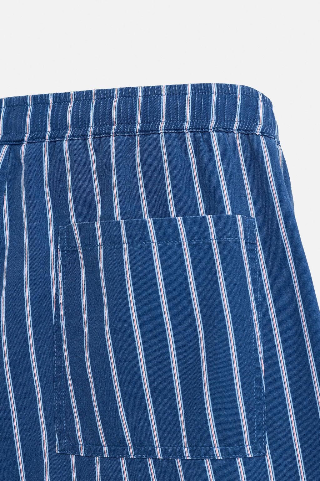 STRIPED RELAXED FIT TROUSERS - Zara фото 10
