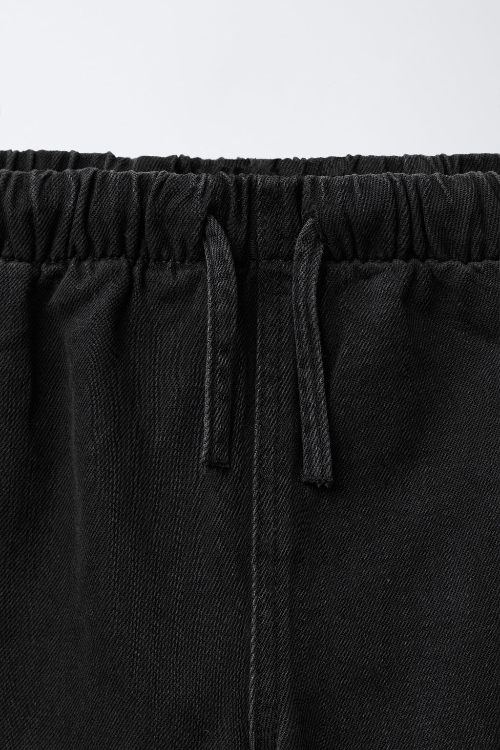 WIDE-LEG JEANS WITH DRAWSTRINGS - Zara фото 7