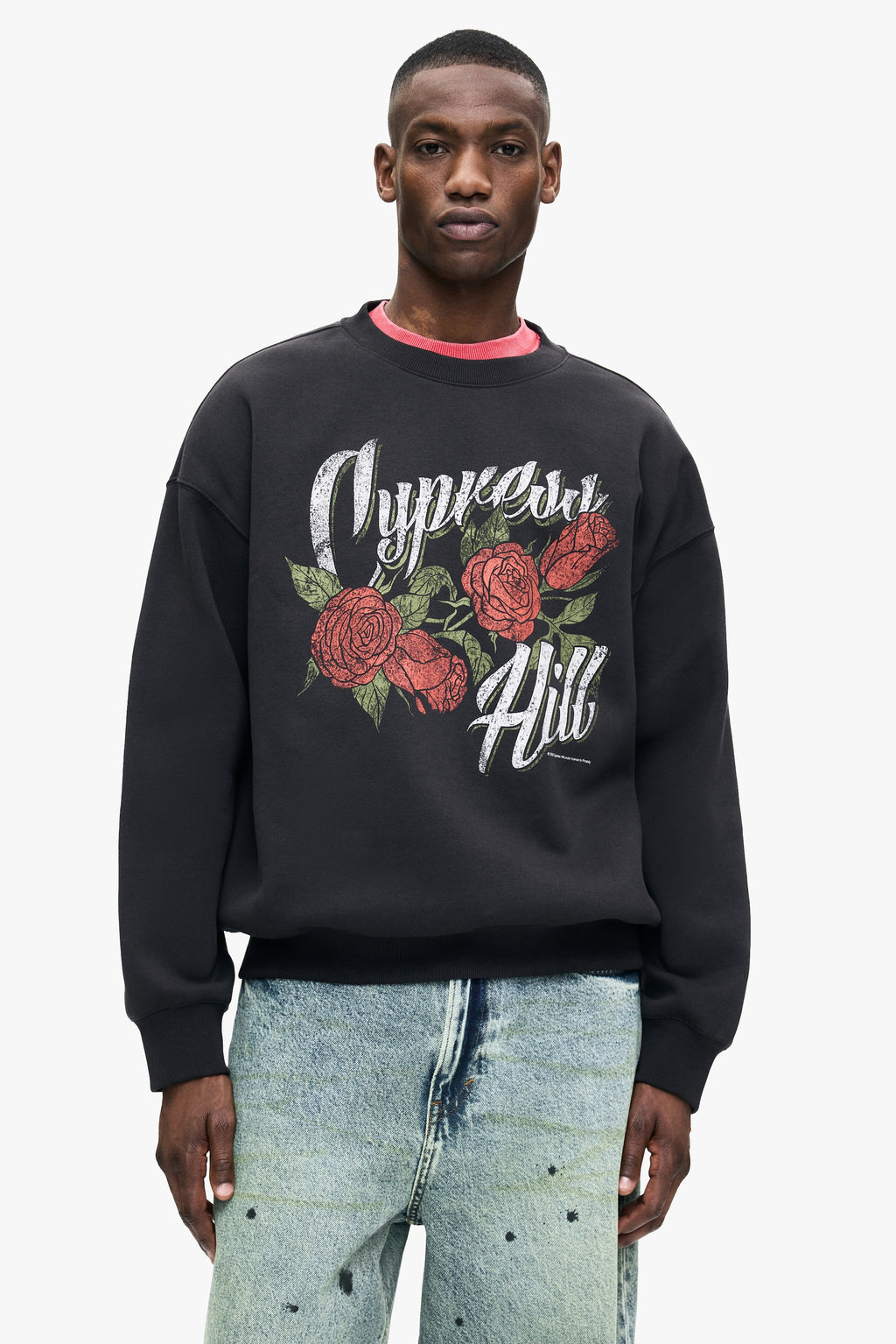 Sudadera con estampado Oversized Fit - H&m фото 4