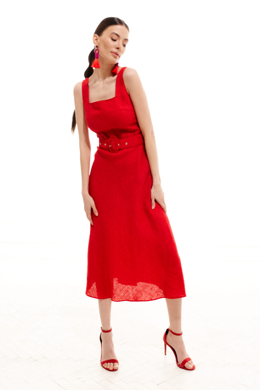 Платье 1995 (Лен - 100%) - Elletto фото 5