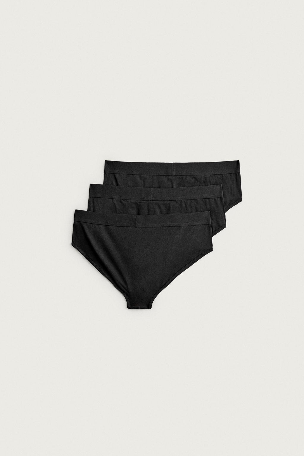 SLIP B?SICO PACK 3 / Negro - Zara фото 2