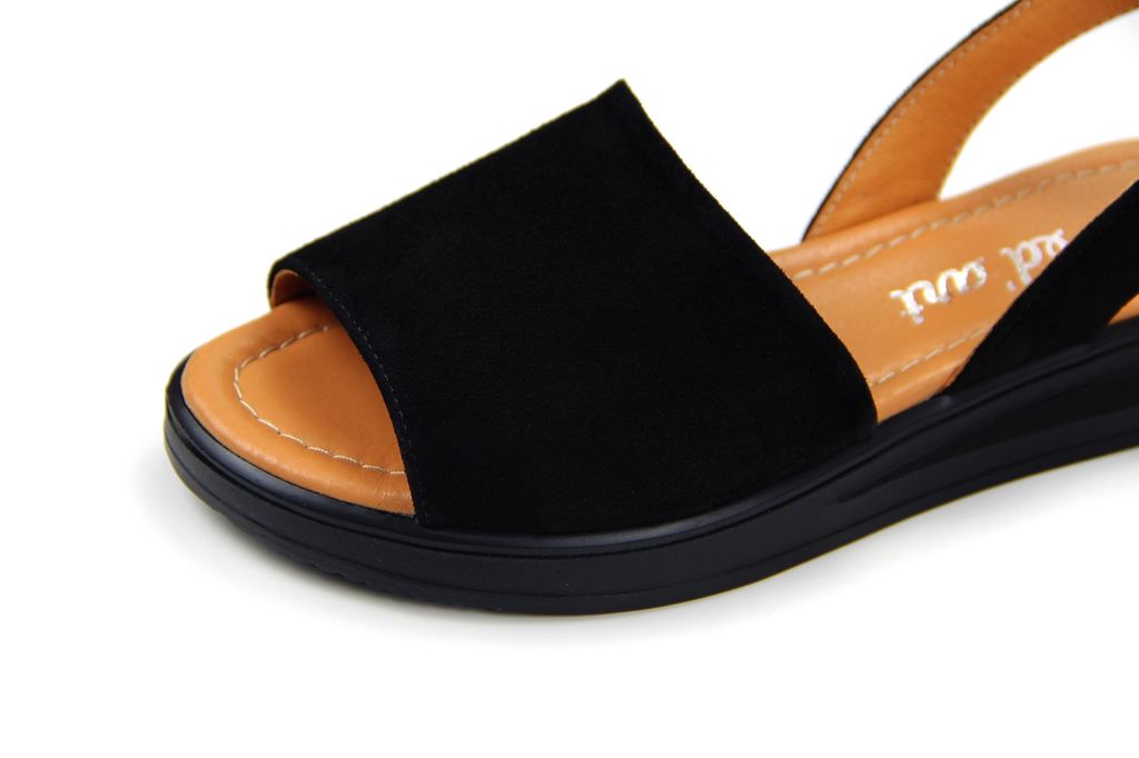 Босоножки EDART 1057.150 bl.w.black