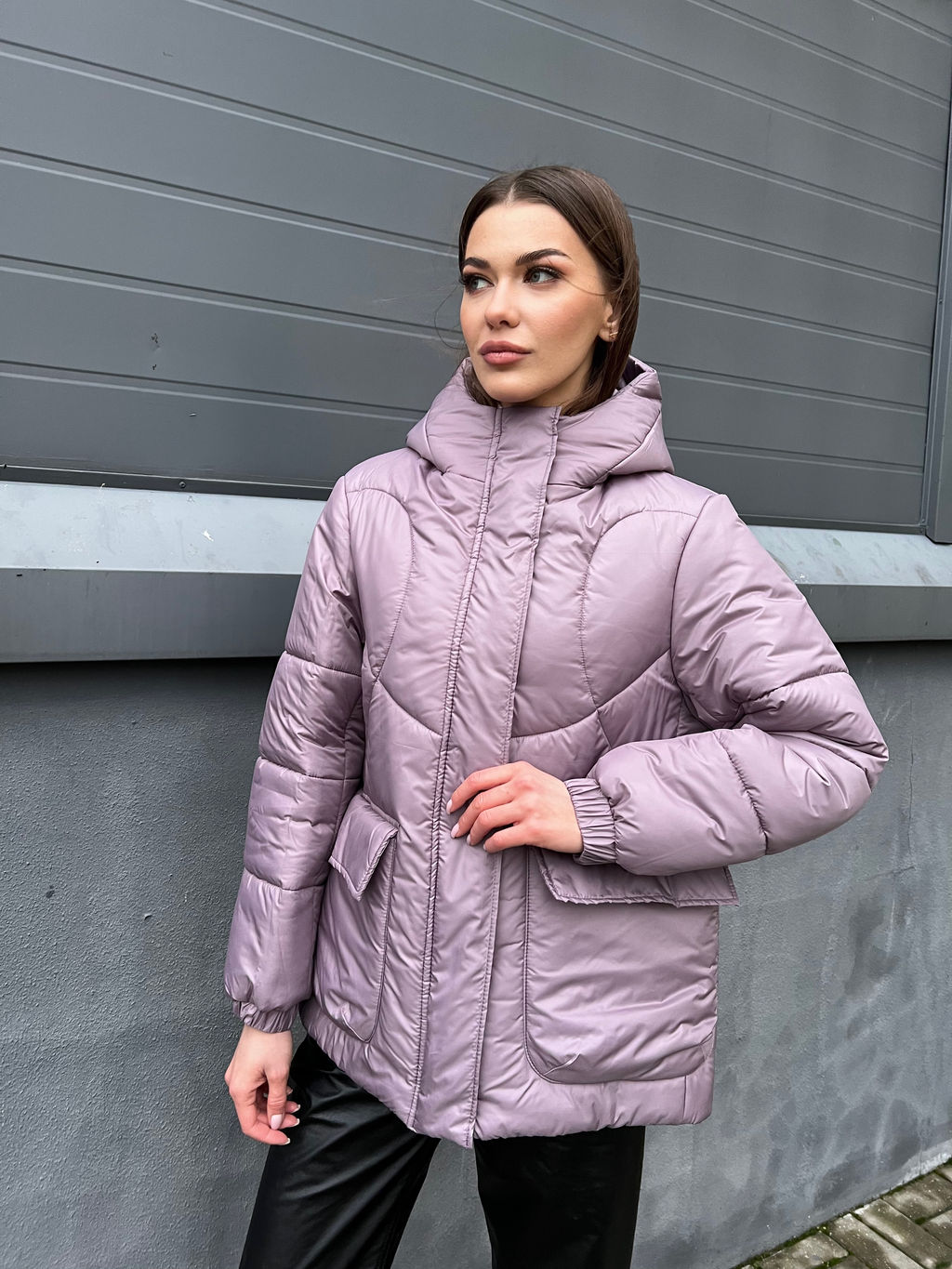 Куртка 2307 лиловый - Eola фото 3