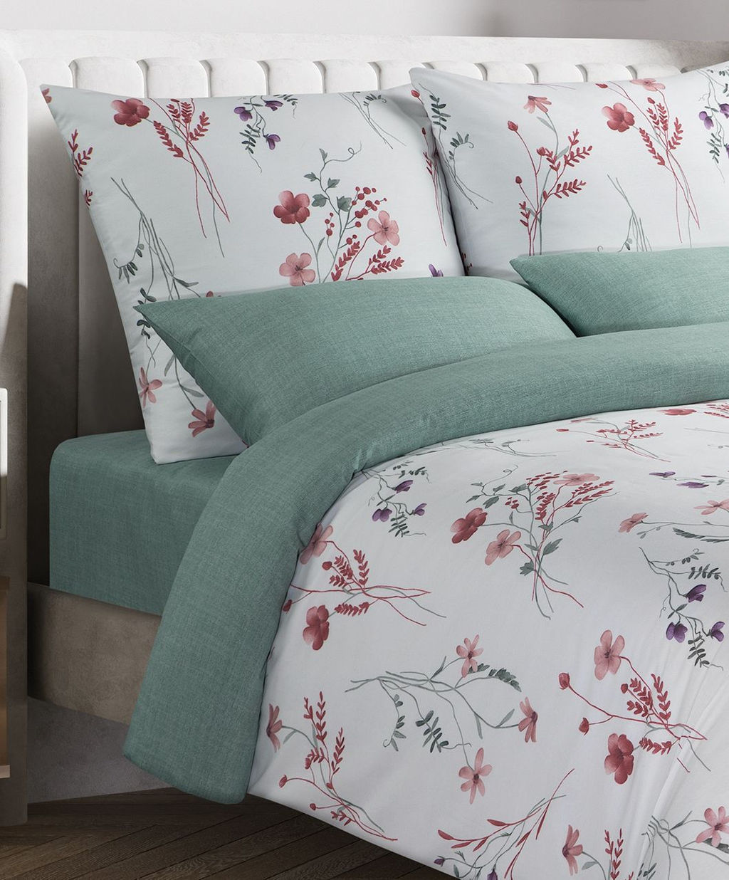 Постельное белье Монсан Евро + 4 наволочки - Ecotex фото 2