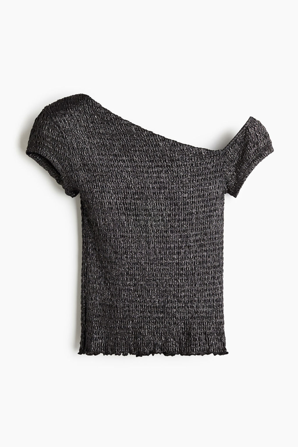 Top fruncido de un hombro - H&m фото 6