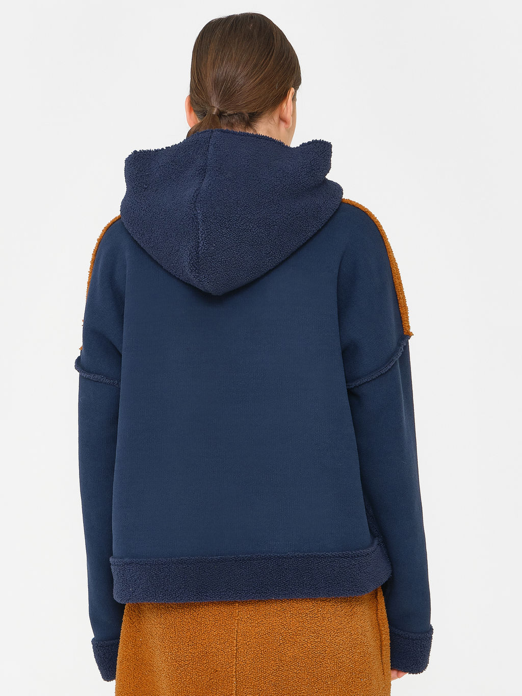 Джемпер двусторонний с капюшоном - Stilla фото 4