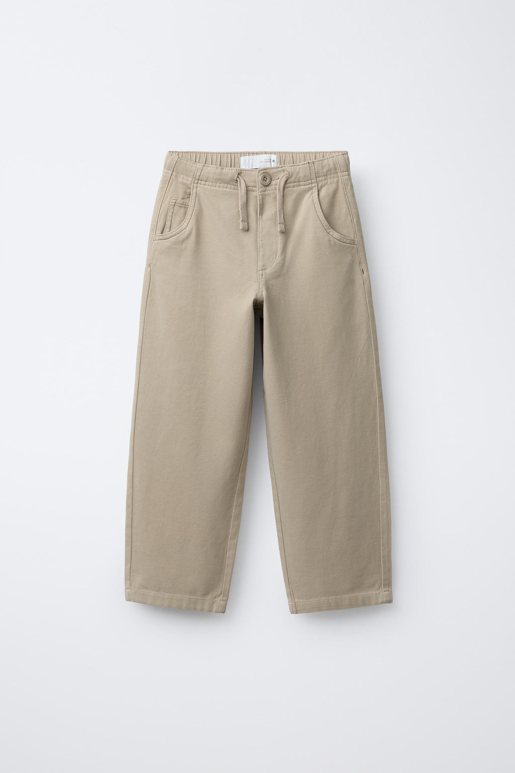SOFT TROUSERS WITH TOPSTITCHING