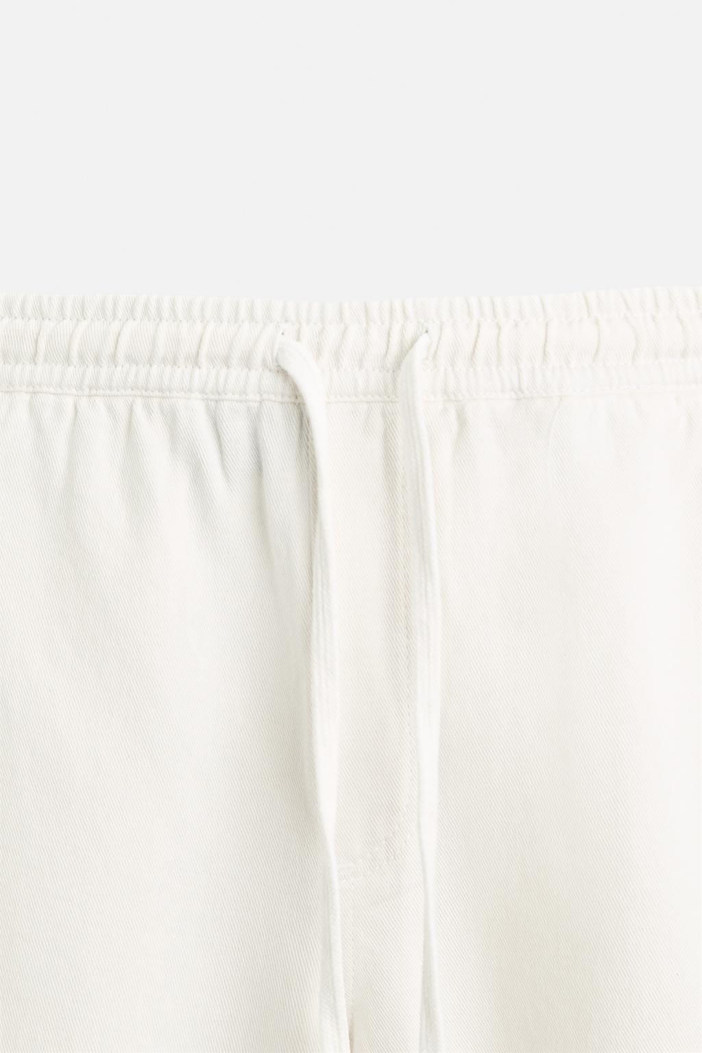 FADED JOGGER WAIST TROUSERS - Zara фото 7