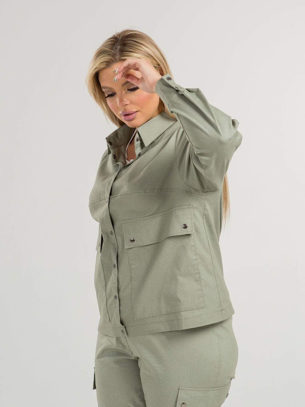 Жакет 1276 темно-синий