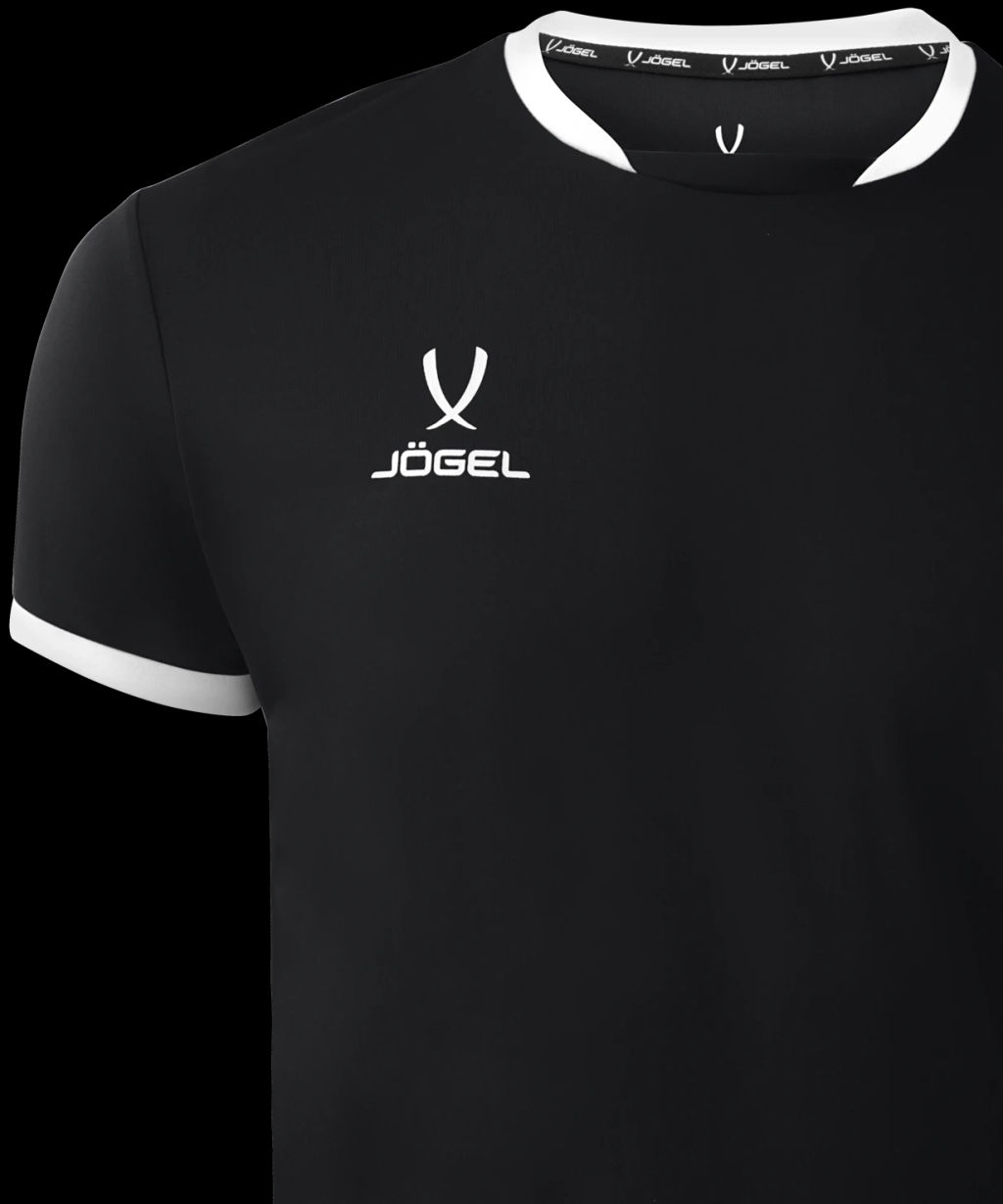 Футболка волейбольная JOGEL CAMP, черный, детский  фото 2