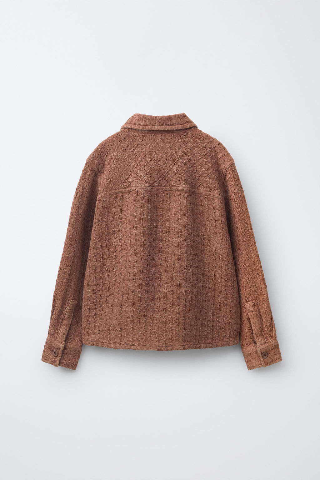 SOBRECAMISA ESTRUCTURA BOLSILLOS / Terracota - Zara фото 2