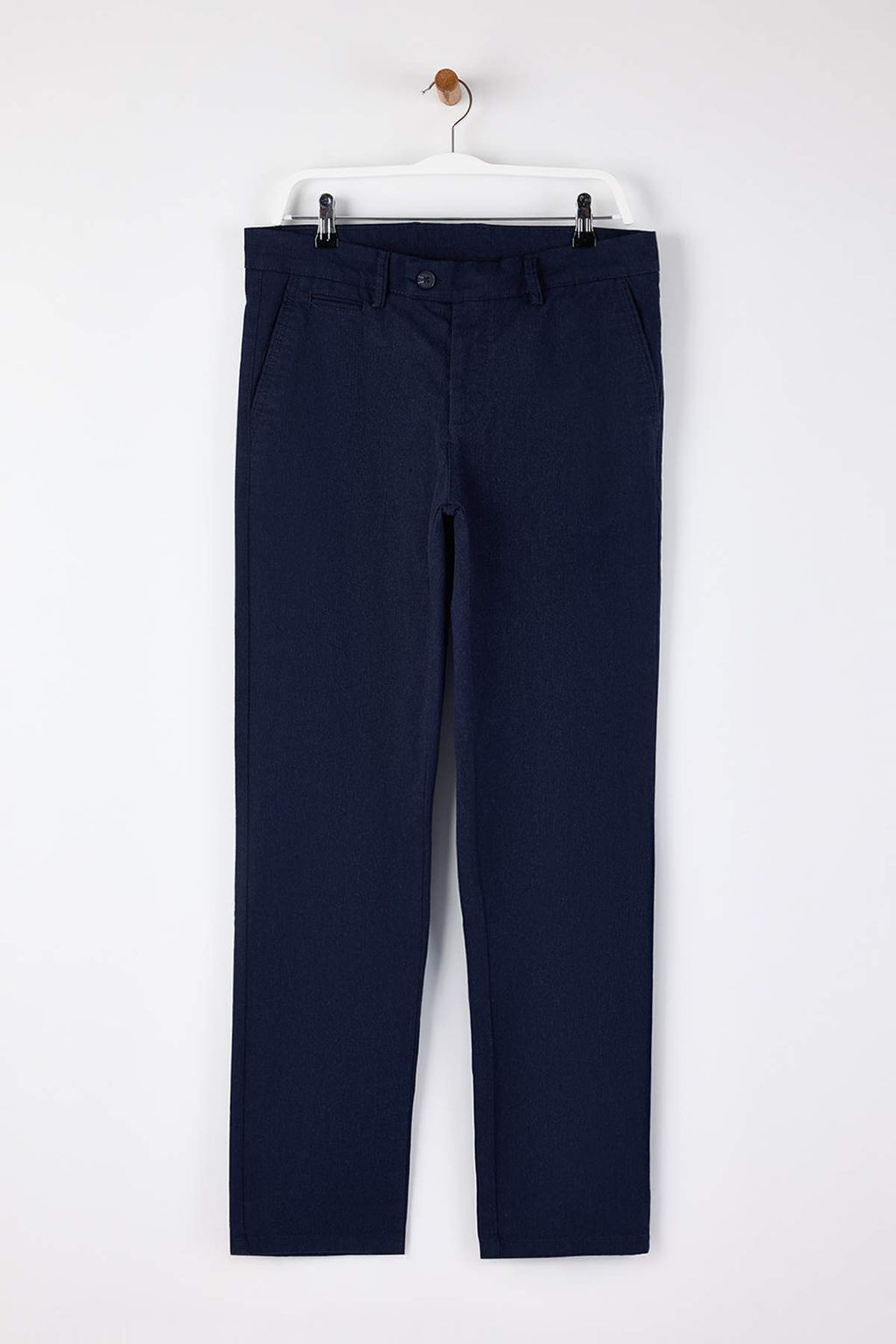 Siyah Erkek Dokuma Kumas Pantolon TMNAW26PL00032 - Trendyolmilla фото 20