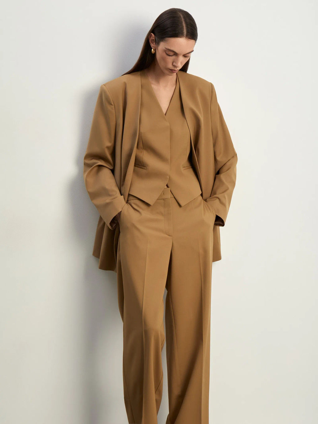 Брюки широкого кроя - Emka фото 2