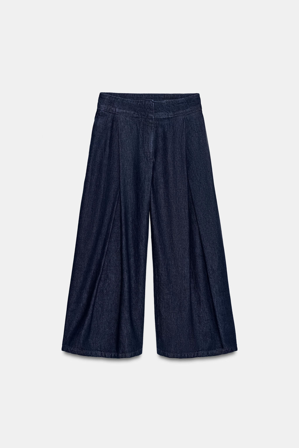 JEANS Z1975 CULOTTE TIRO ALTO PINZAS / Azul - Zara фото 7