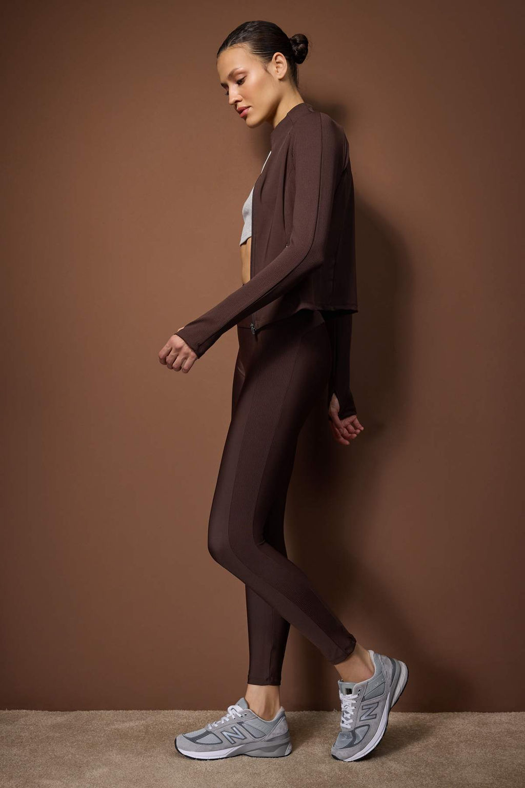 Antrasit Tam Boy Spor Tayt THMAW26TY00009 - Trendyolmilla фото 9