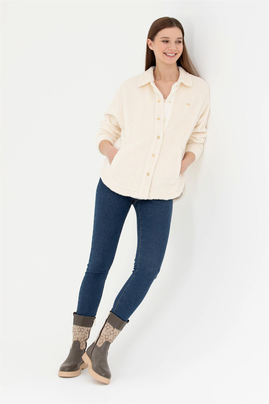 Женский свитшот с камнем - U.s. polo assn фото 4