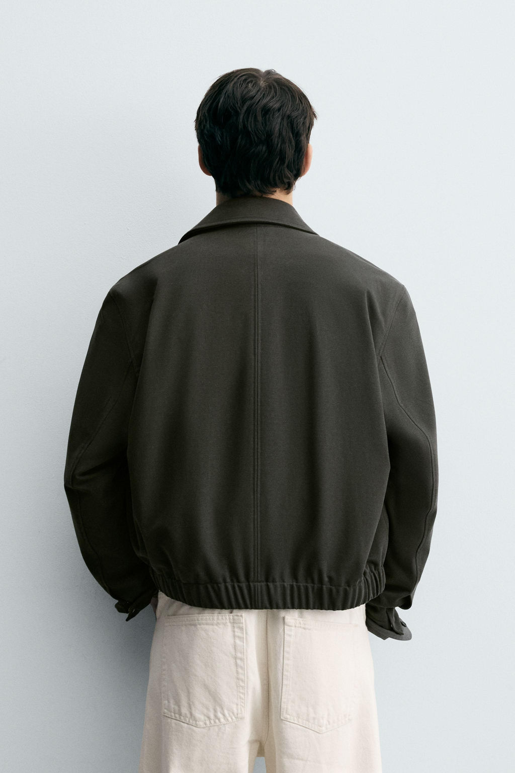 TEXTURED TWILL JACKET - Zara фото 3