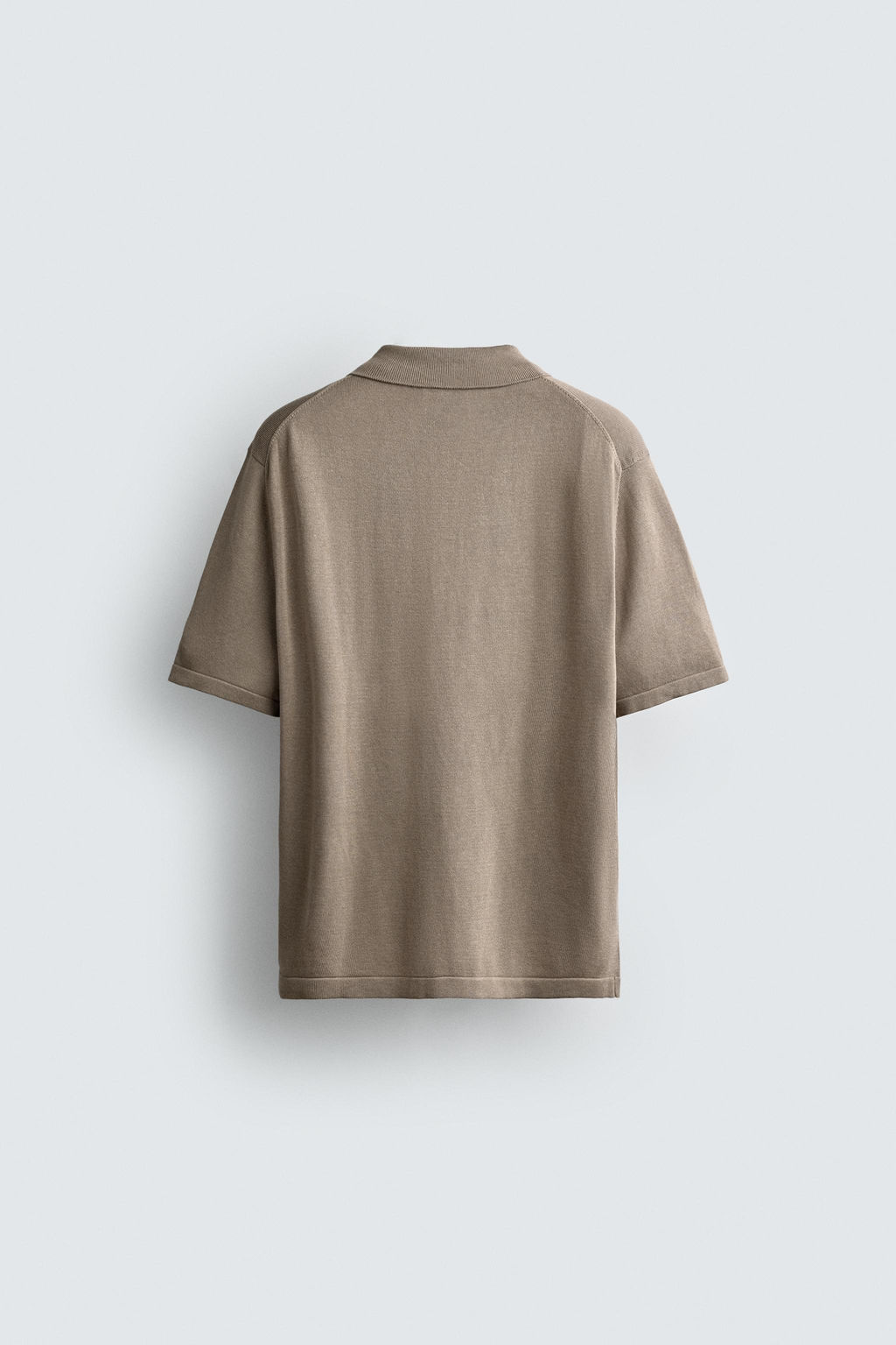 POLO PUNTO REGULAR FIT / Gris topo