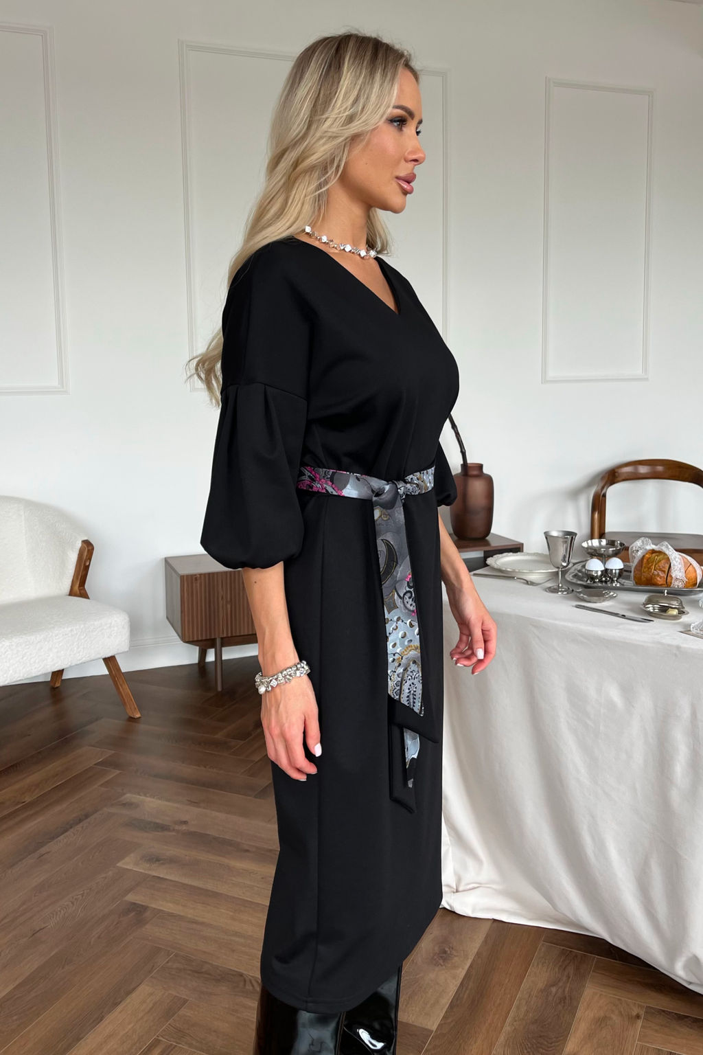 VALENTINA Платье Роберта №1/1 пояс фото 9